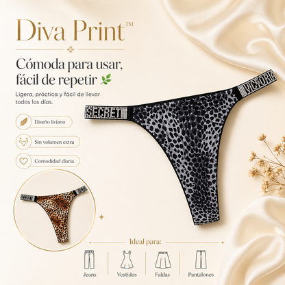 Diva Print™ | Comodidad ligera con estampado protagonista. (PAGUE 5 LLEVE 10)