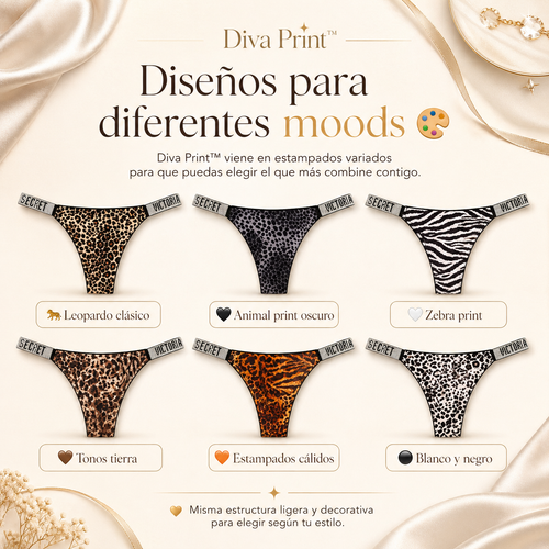 Diva Print™ | Comodidad ligera con estampado protagonista. (PAGUE 5 LLEVE 10)