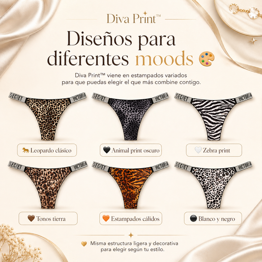 Diva Print™ | Comodidad ligera con estampado protagonista. (PAGUE 5 LLEVE 10)