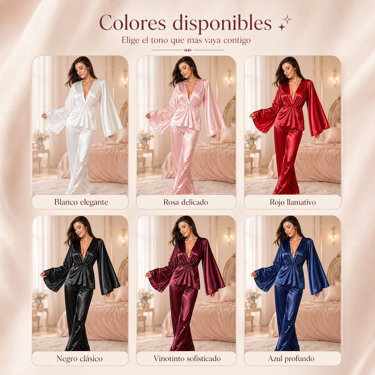 NOCHE DE SEDA™ | Luce cómoda, femenina y sofisticada