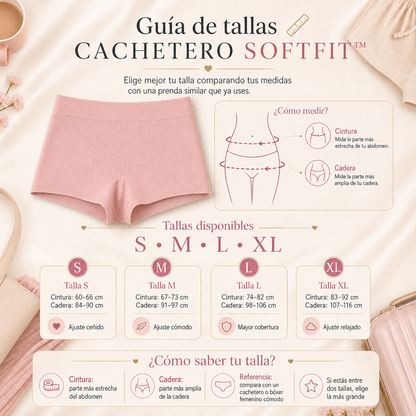 CACHETERO SOFTFIT™ | Comodidad invisible para todos los días. (PAGAS 5 LLEVAS 10)