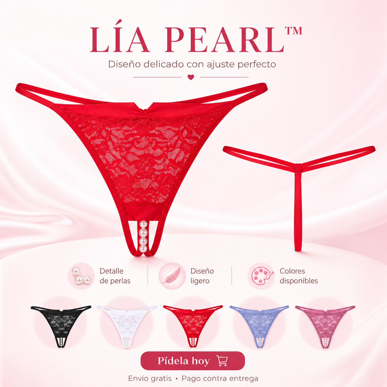 LÍA PEARL™ | Diseño delicado con ajuste perfecto.