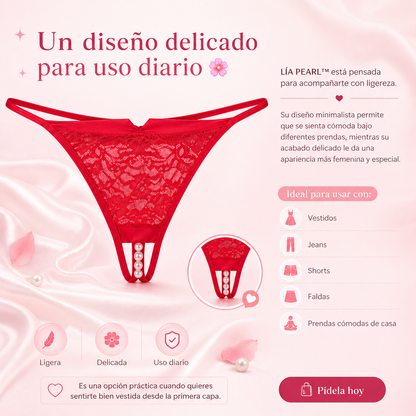 LÍA PEARL™ | Diseño delicado con ajuste perfecto.