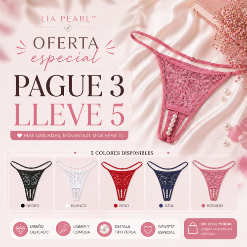 LÍA PEARL™ | Diseño delicado con ajuste perfecto.