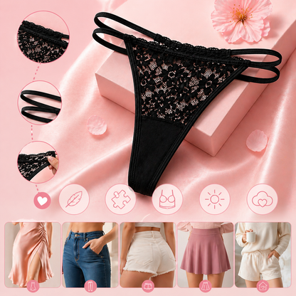 TANGAS SENSIA™ | Encaje suave con ajuste delicado
