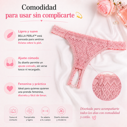 TANGAS BELLA PERLA™ | Diseño delicado para sentirte segura y sexy.