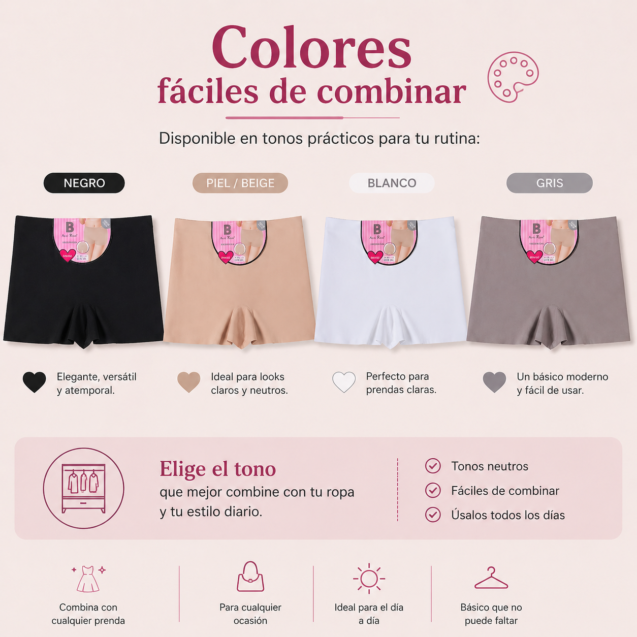 LICRA INVISILIFT™ | Control suave que estiliza sin marcar