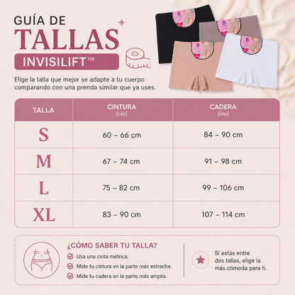 LICRA INVISILIFT™ | Control suave que estiliza sin marcar