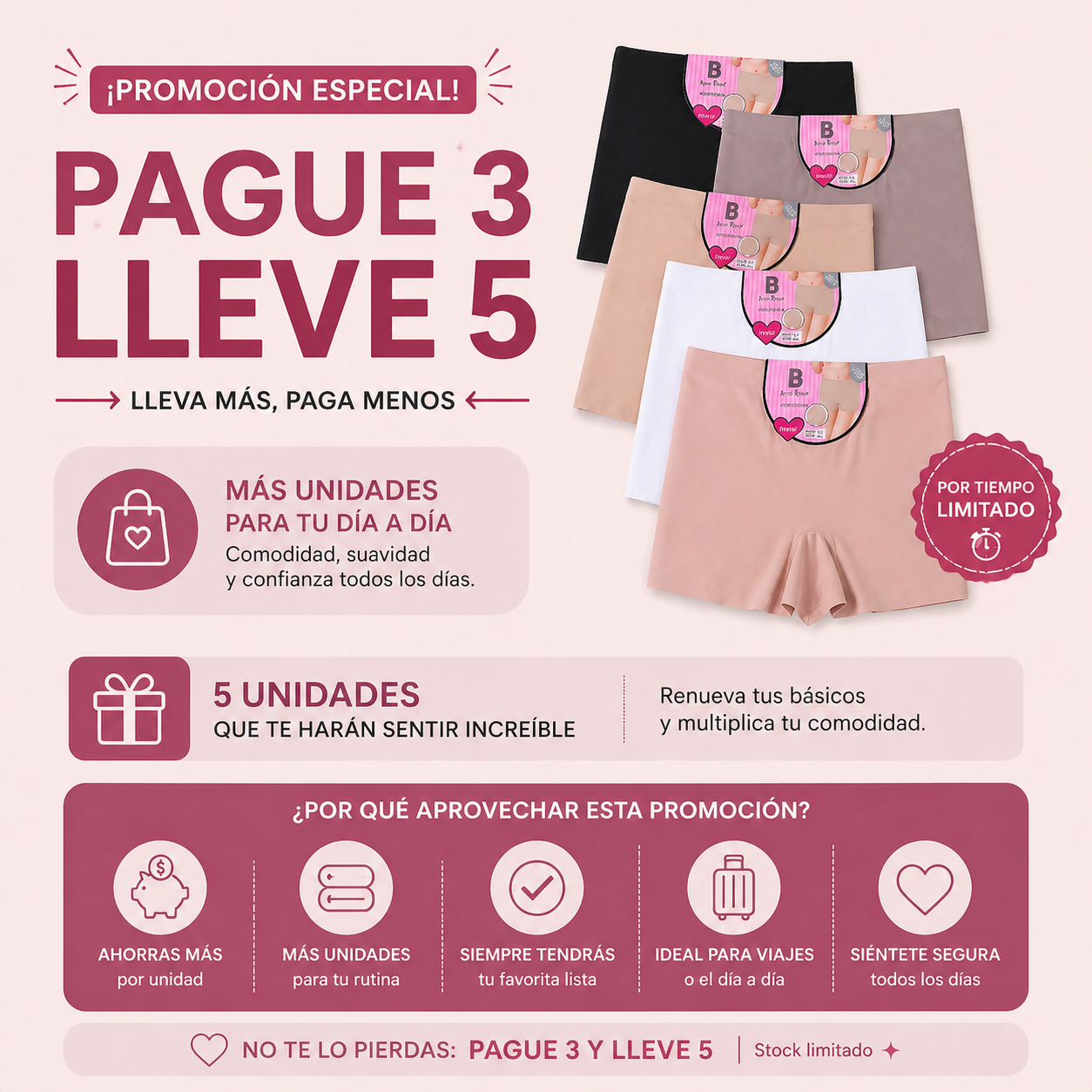LICRA INVISILIFT™ | Control suave que estiliza sin marcar