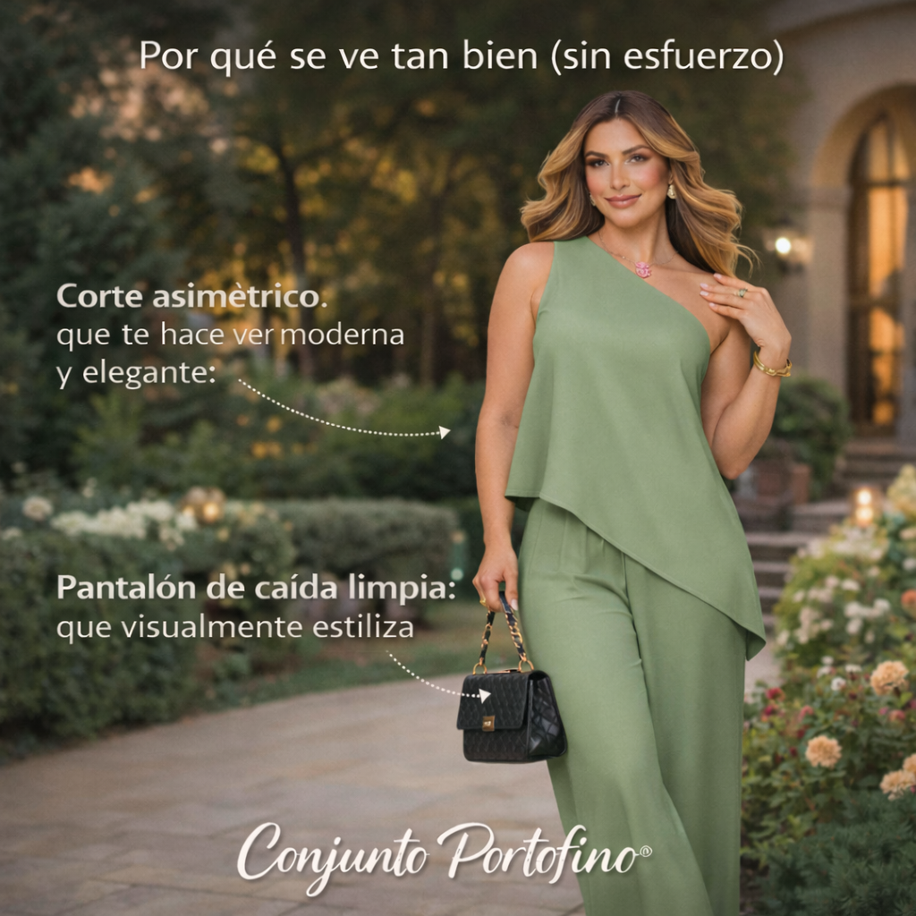 Conjunto Portofino® | Elegancia inmediata. Cero esfuerzo.
