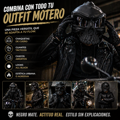 SKULL RIDER™ | Máscara motera que impone respeto