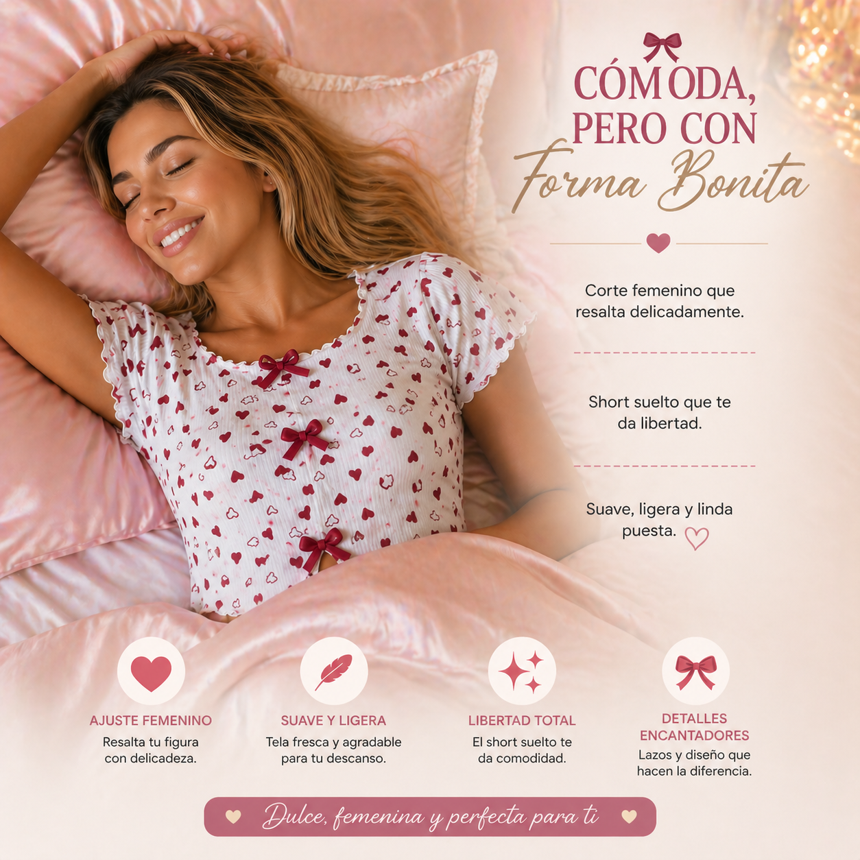 DULCE ENCANTO™ | La pijama que no quieres quitarte.