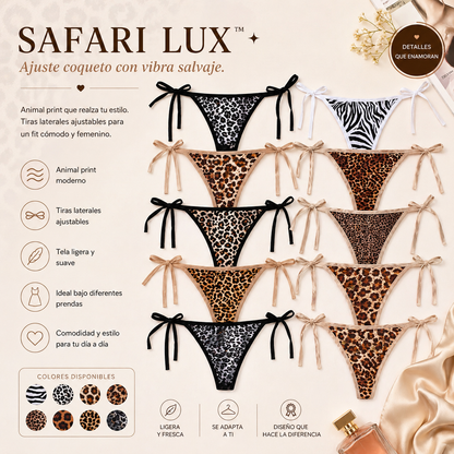 SAFARI LUX™ | Ajuste coqueto con vibra salvaje.
