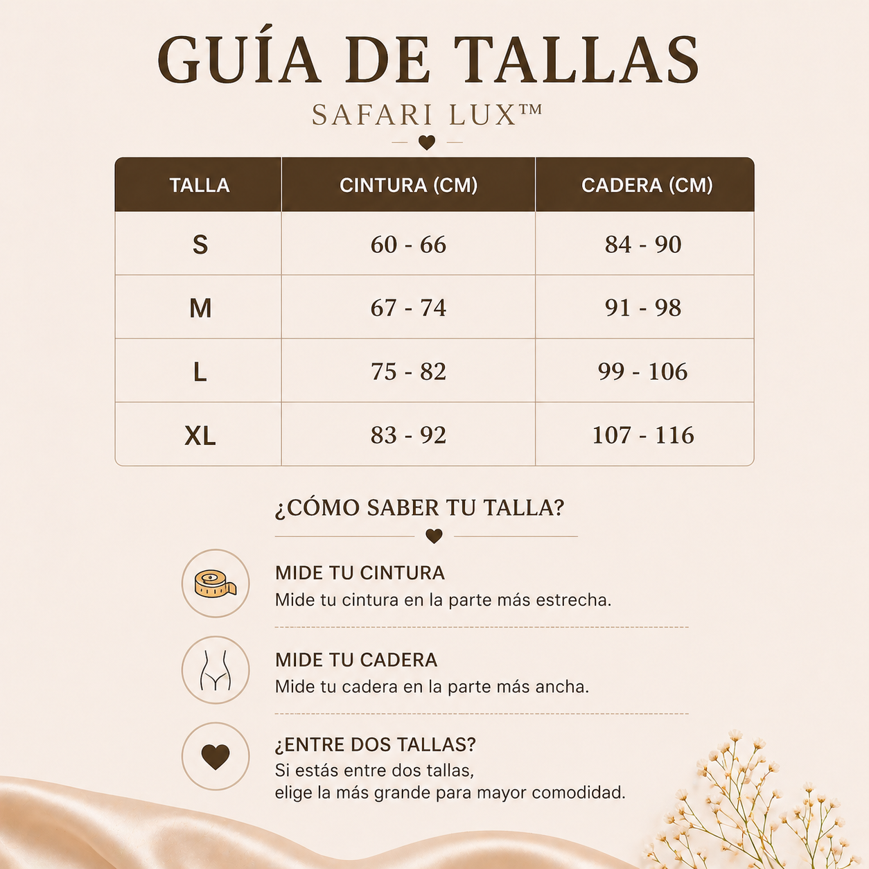SAFARI LUX™ | Ajuste coqueto con vibra salvaje.