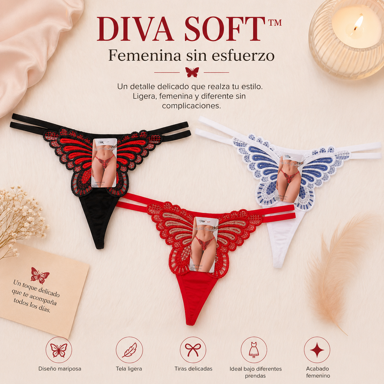DIVA SOFT™ | Femenina sin esfuerzo
