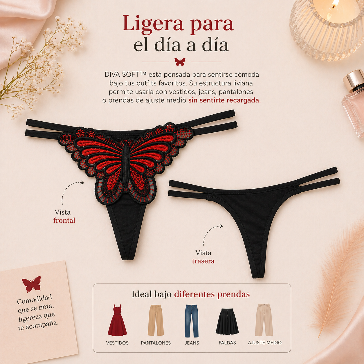DIVA SOFT™ | Femenina sin esfuerzo