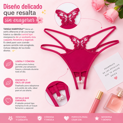 TANGA MARIPOSA™| Detalle que enamora