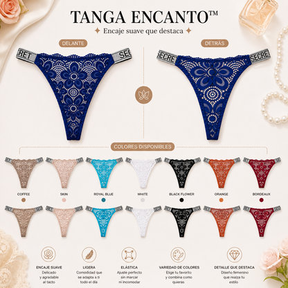 TANGA ENCANTO™ | Encaje suave que destaca