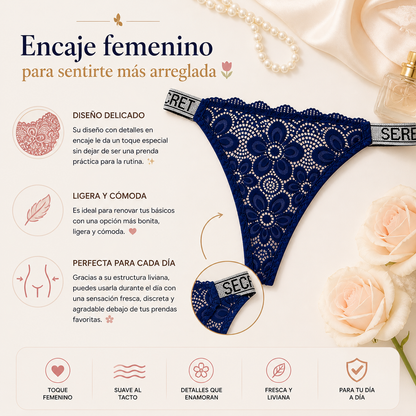 TANGA ENCANTO™ | Encaje suave que destaca