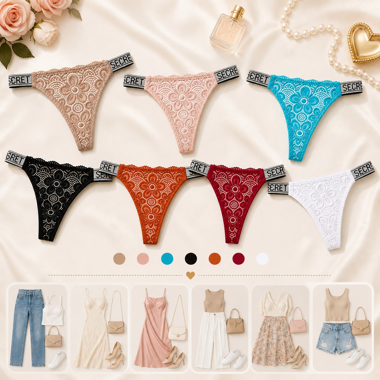 TANGA ENCANTO™ | Encaje suave que destaca