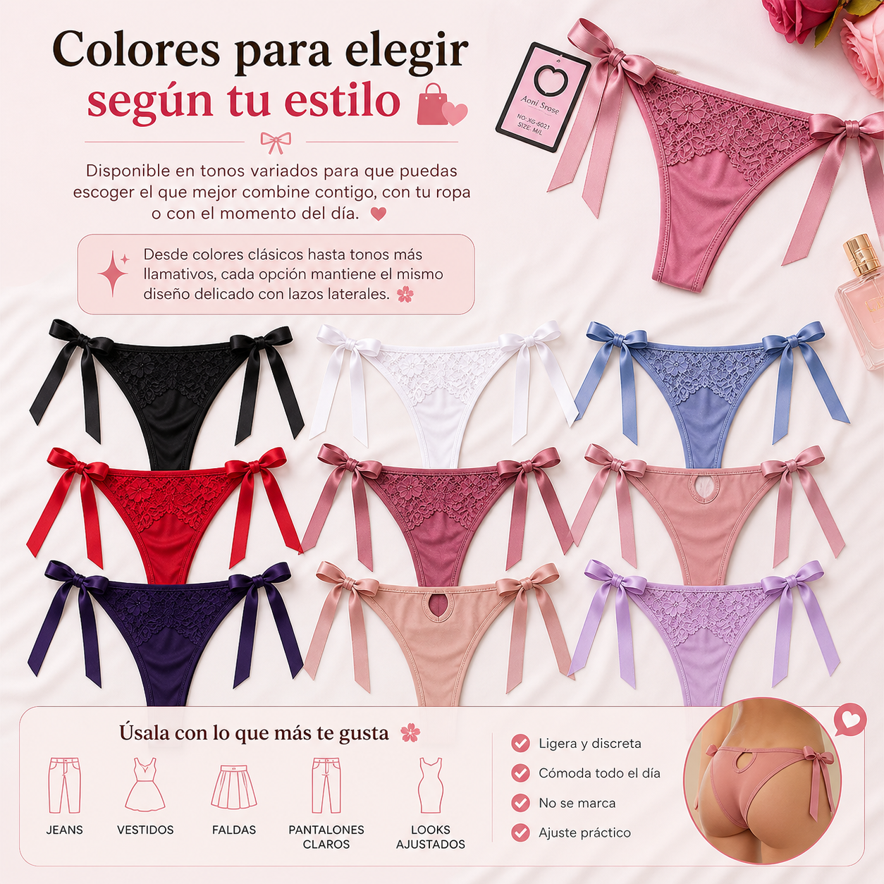 TANGA ROSÉ™ | Suave, bonita y especial