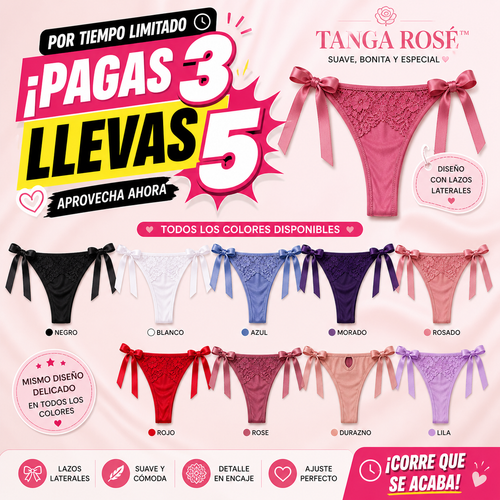 TANGA ROSÉ™ | Suave, bonita y especial