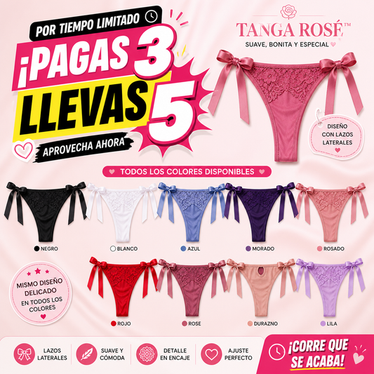 TANGA ROSÉ™ | Suave, bonita y especial