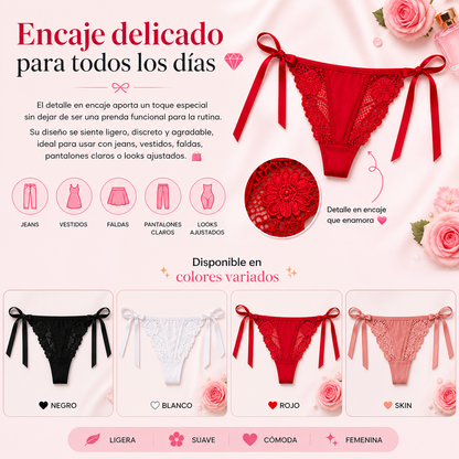 ROPA INTERIOR AMOUR™ | Encaje con lazos que destacan
