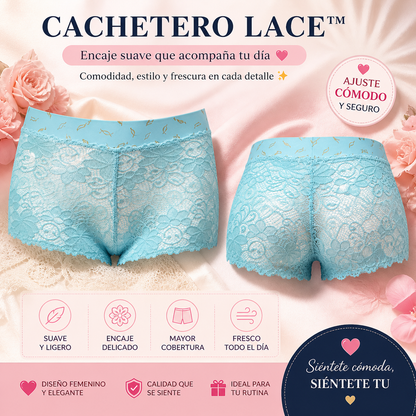 CACHETERO LACE™ | Encaje suave que acompaña tu día