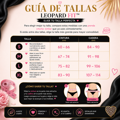 LEOPARD FIT™ | Ajuste sexy con estampado salvaje
