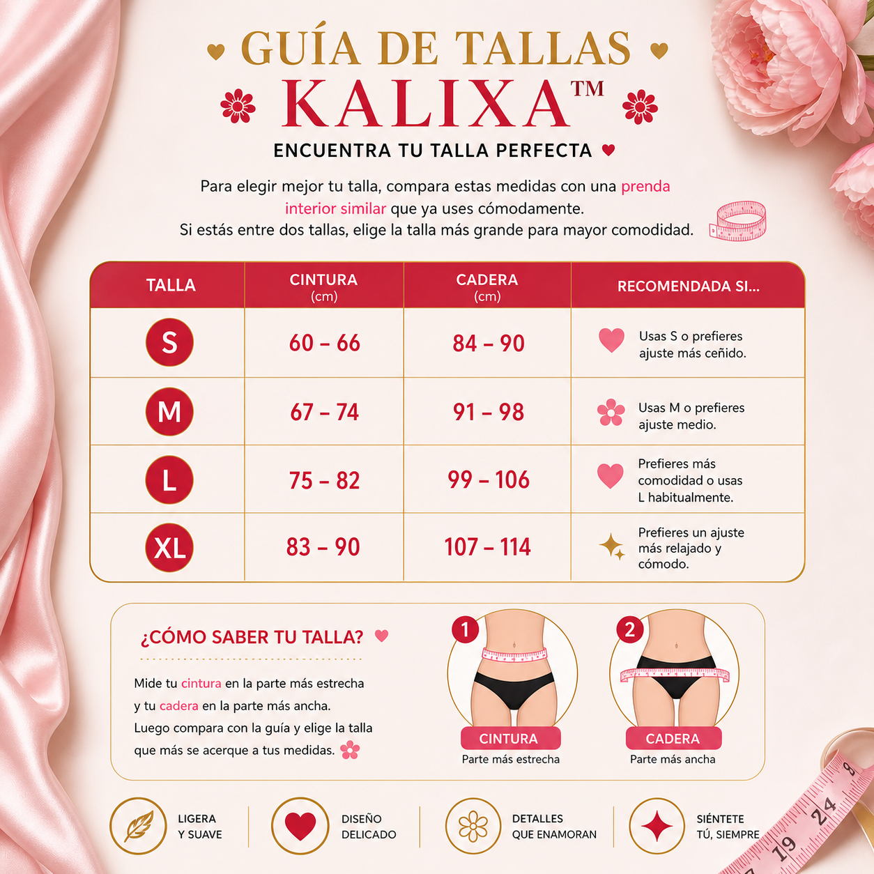 TANGAS KALIXA™ | Un detalle que cambia todo