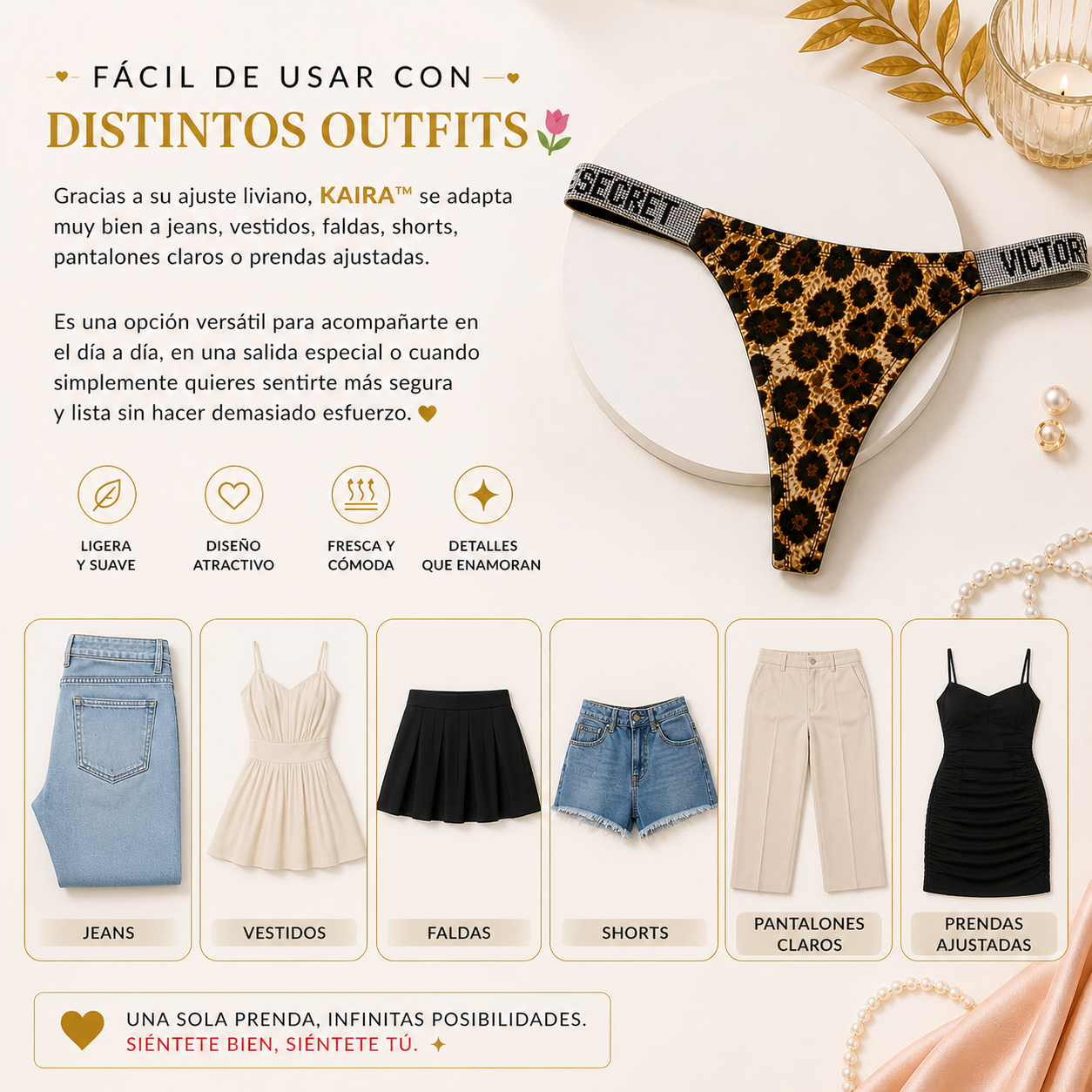 TANGAS KAIRA™ | Para sentirte lista sin esfuerzo