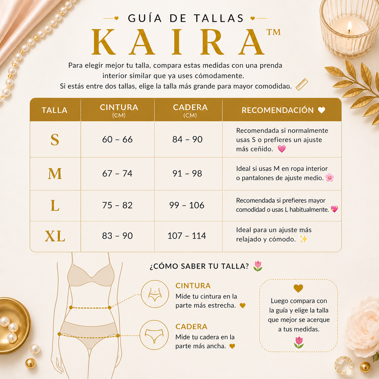 TANGAS KAIRA™ | Para sentirte lista sin esfuerzo
