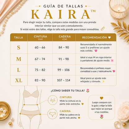 TANGAS KAIRA™ | Para sentirte lista sin esfuerzo