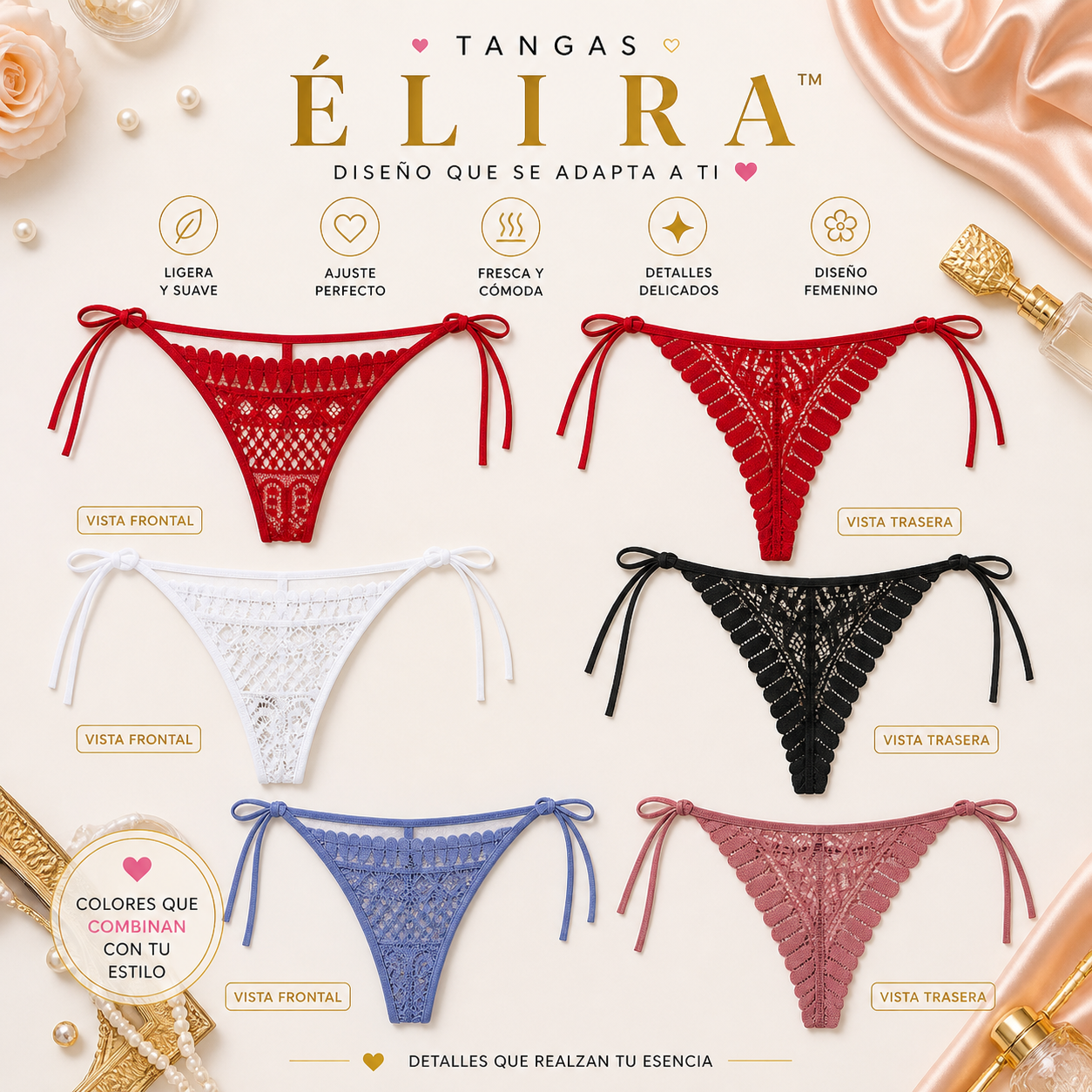 TANGAS ÉLIRA™ | Diseño que se adapta a ti