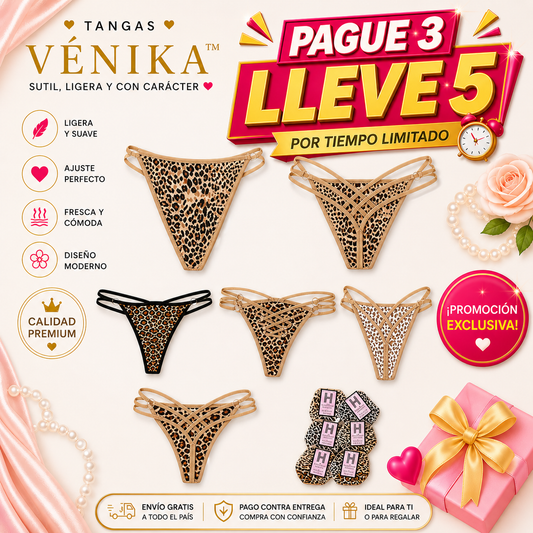 TANGAS VÉNIKA™ | Sutil, ligera y con carácter