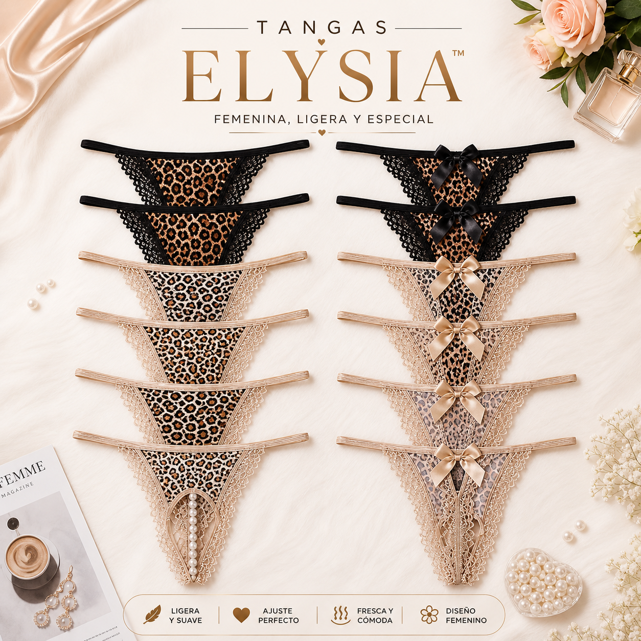 TANGAS ELYSIA™ | Femenina, ligera y especial