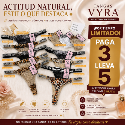 TANGAS VYRA™ | Actitud natural,