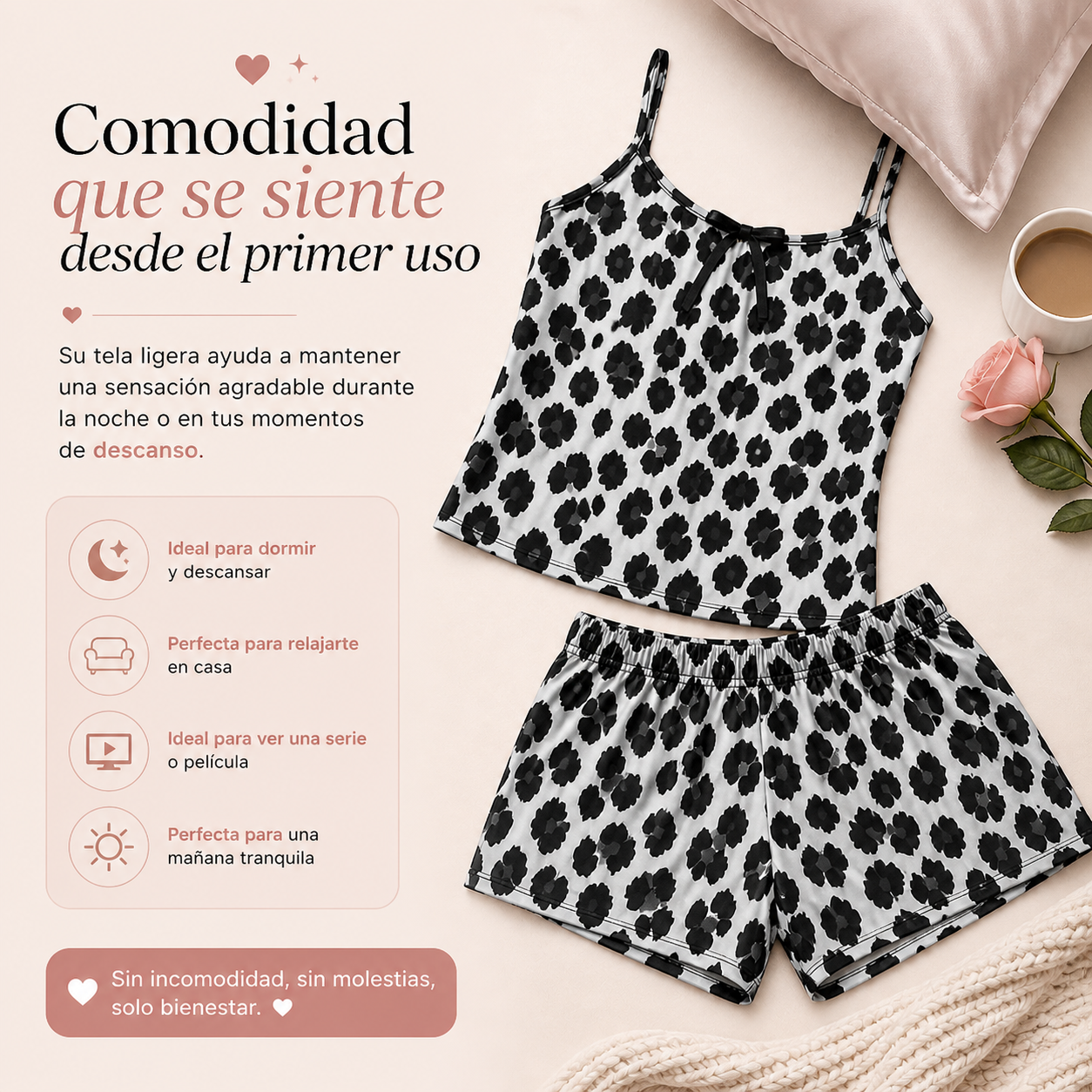 PIJAMA LUNÉA™ | Frescura para descansar