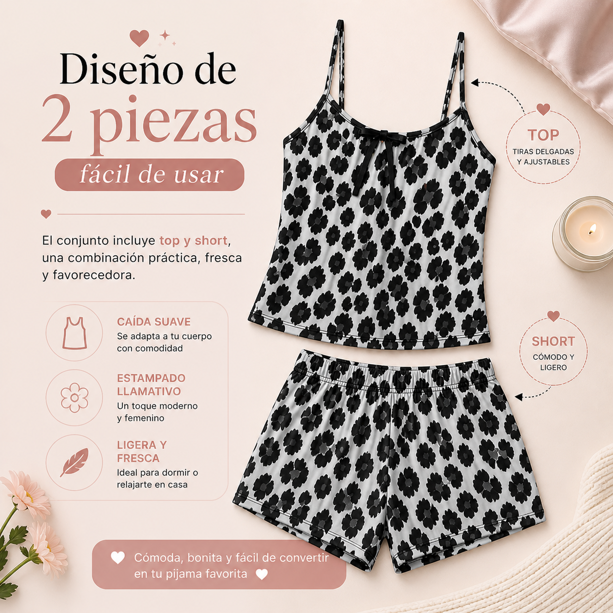 PIJAMA LUNÉA™ | Frescura para descansar