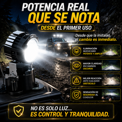LUZMAX 180° PRO™ | CONTROLA EL CAMINO 1 PAR