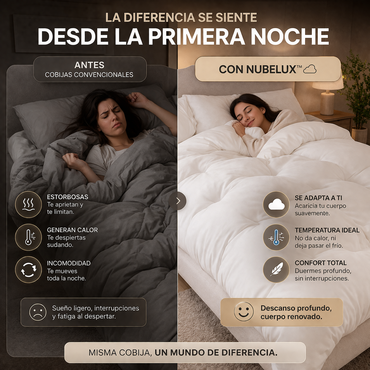NUBELUX™ | DESCANSA DE VERDAD