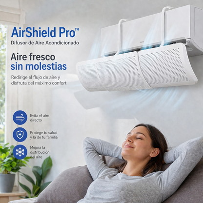 AirShield Pro™ | Difusor de Aire Acondicionado