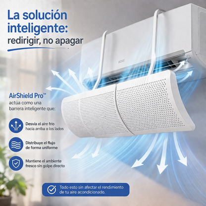 AirShield Pro™ | Difusor de Aire Acondicionado