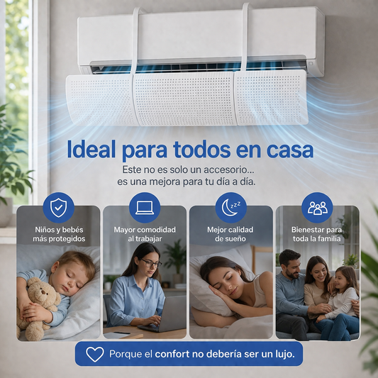 AirShield Pro™ | Difusor de Aire Acondicionado