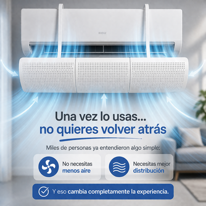 AirShield Pro™ | Difusor de Aire Acondicionado