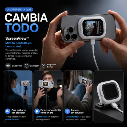 ScreenView™ | Mira tu pantalla en tiempo real