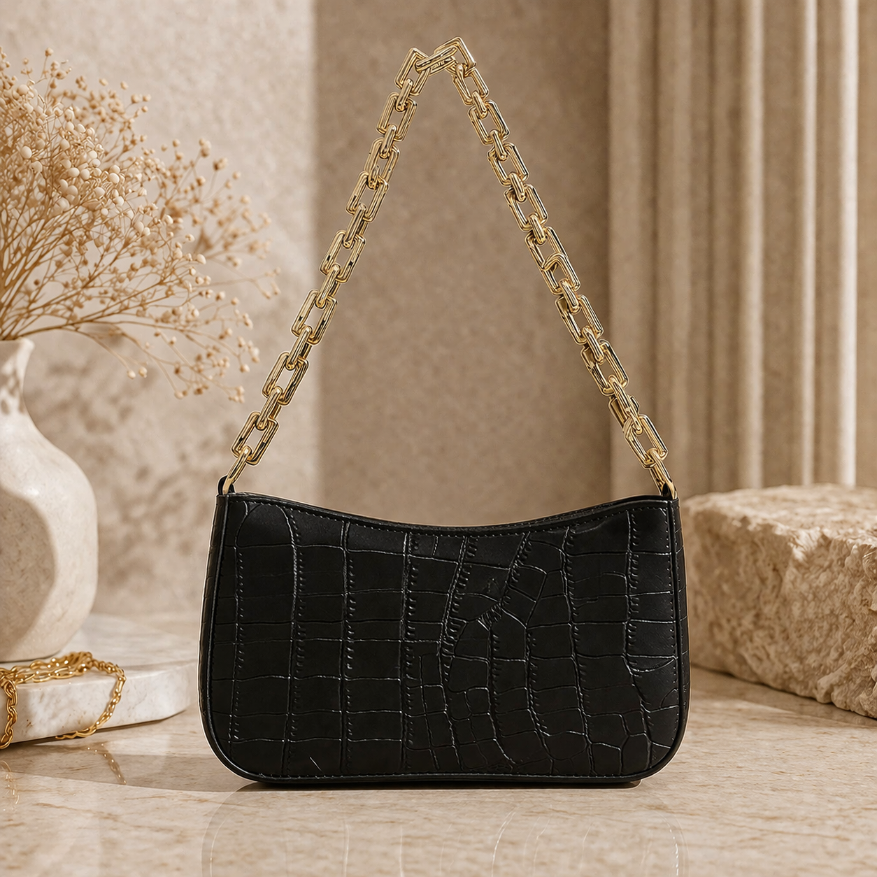 Classy Mini™ | Bolso Elegante de Cadena Dorada