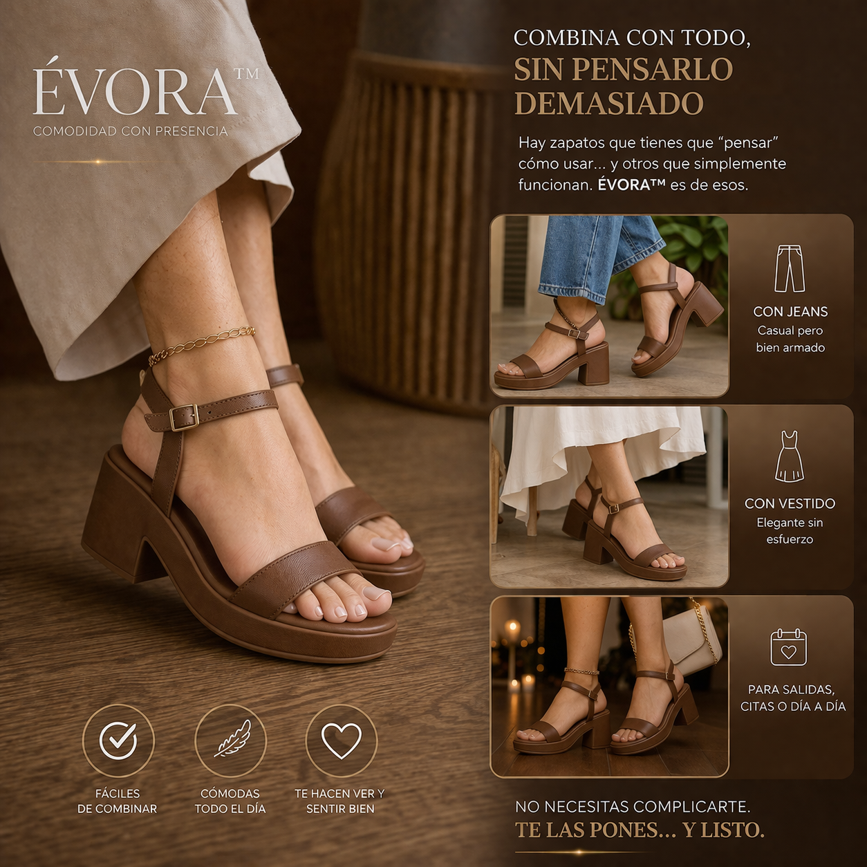 ÉVORA™ | Comodidad con presencia