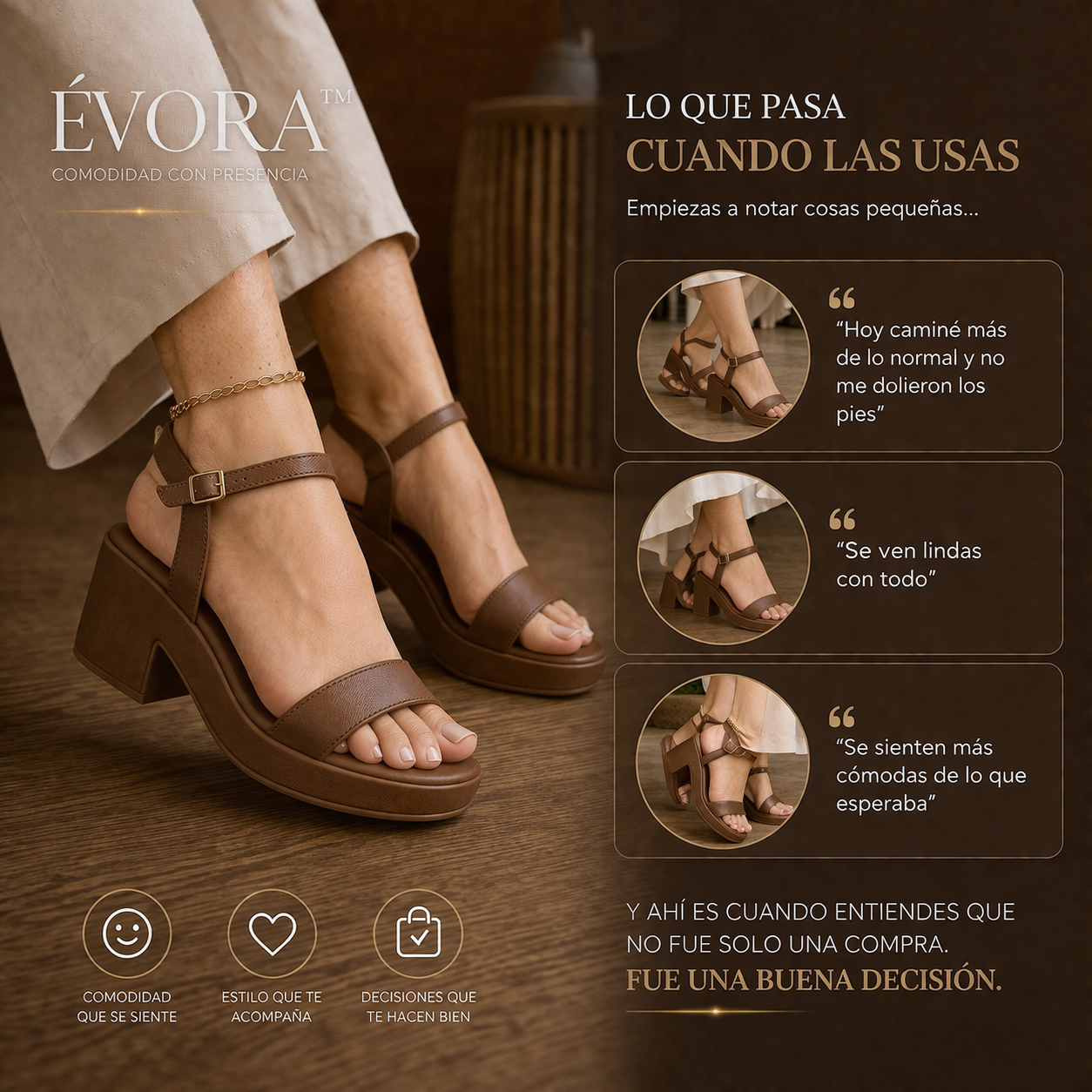 ÉVORA™ | Comodidad con presencia